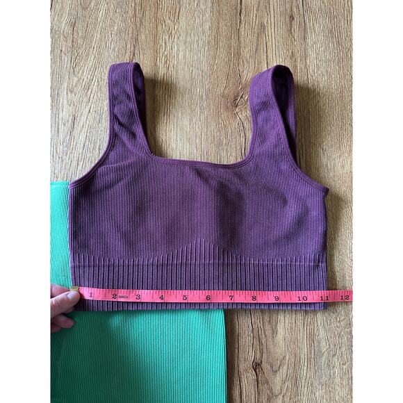 JoyLab Workout Biker Shorts & Sports Bra Bundle - Picture 4 of 7